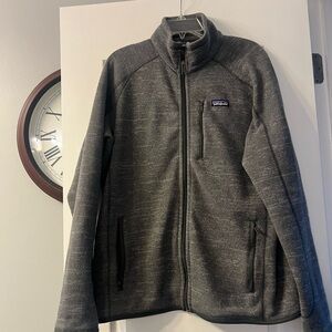 Patagonia better sweater in heather gray size L